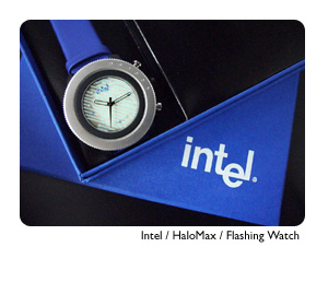Intel HaloMax EL flashing watch