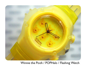 Disney Winnie-the-Pool EL flashing watch