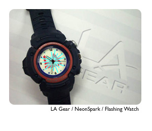 LaGear NeonSpark el flashing watch