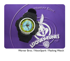 Warner Brothers Looney Tunes EL flashing watch