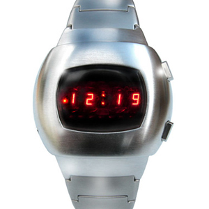 Pulsar LED watch